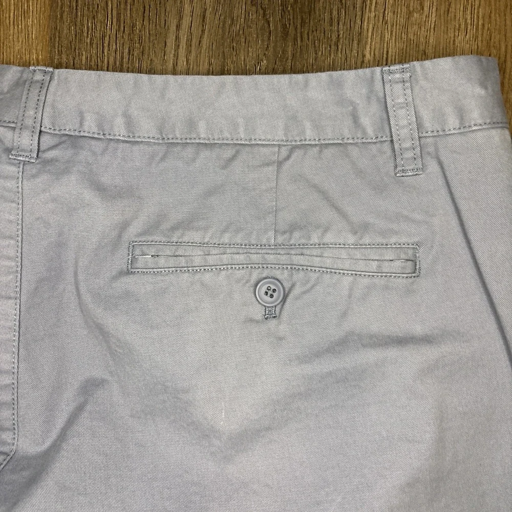Bonobos Pants Mens 38x32 Gray Slim Fit Chino Cotton Stretch Canvas Office Preppy